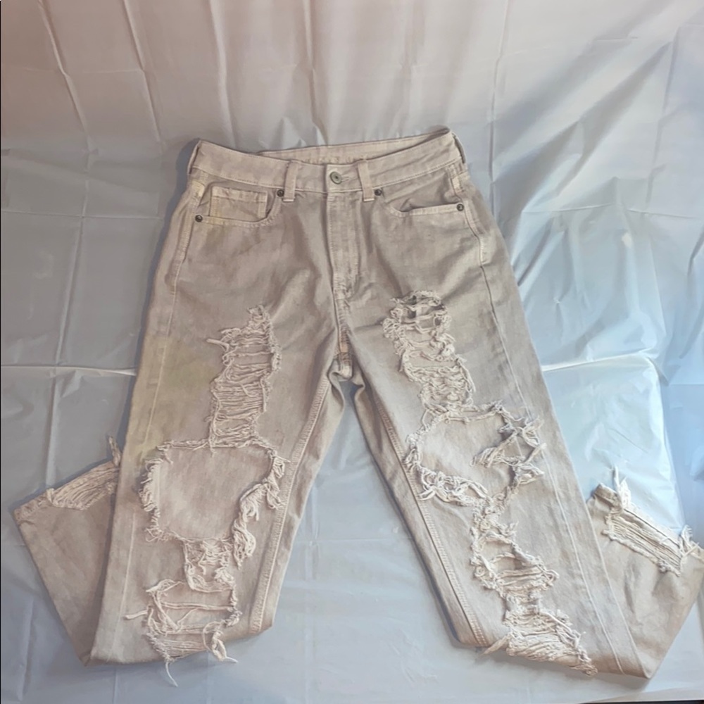 American Eagle Outfitters Women's Boyfriend Jeans - Gray